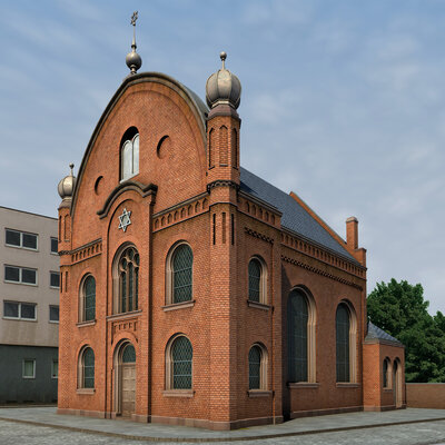Synagoge Frankfurt a.M. Hoechst, Digitale Rekonstruktion