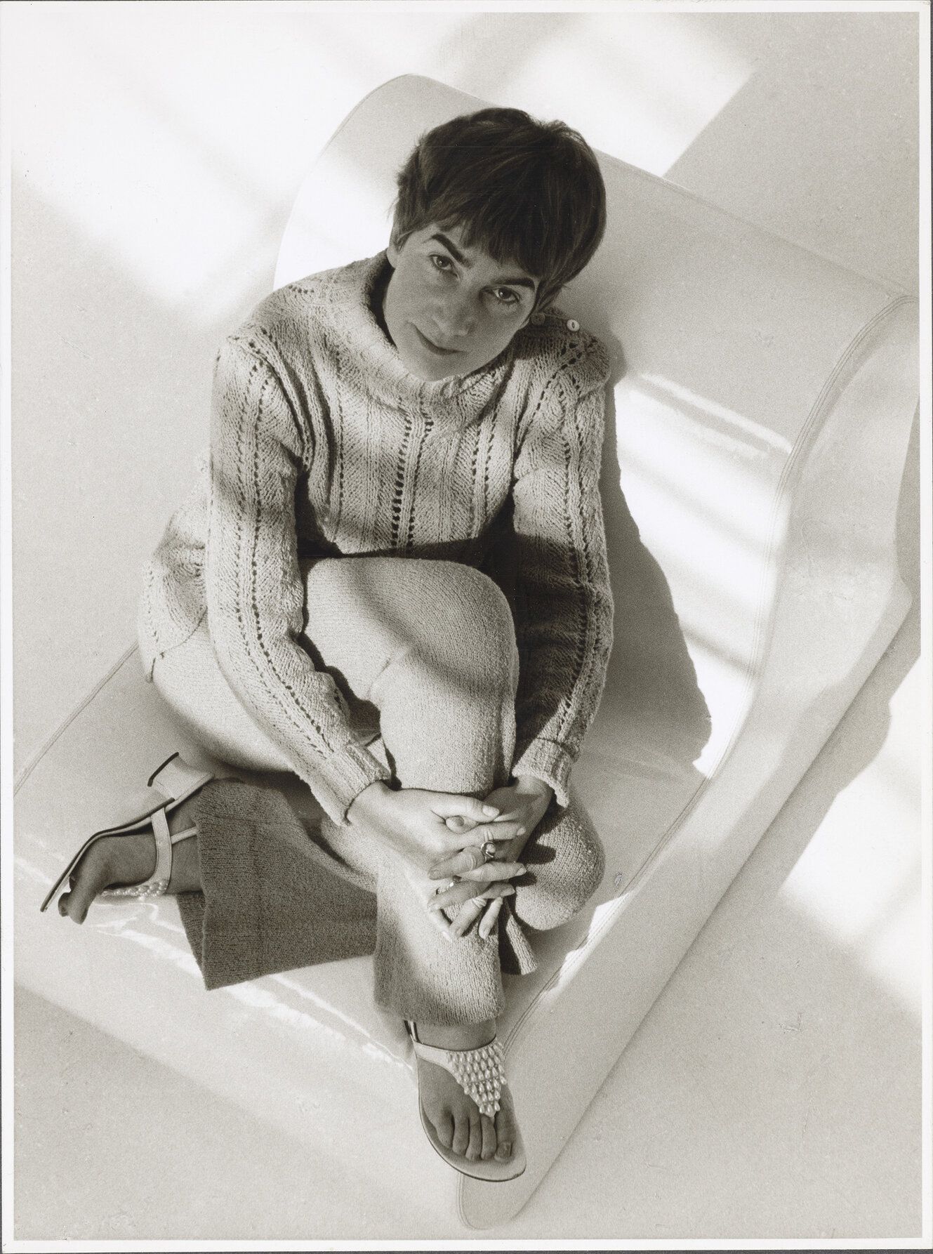Portrait of Walde Huth sitting