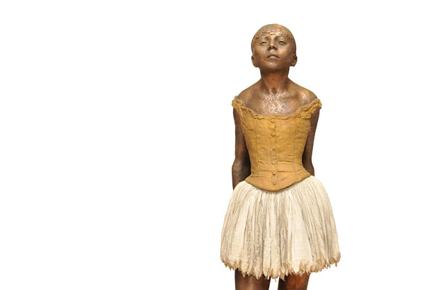 Petite danseuse de quatorze ans (Kleine vierzehnjährige Tänzerin), Skulptur von Edgar Degas
