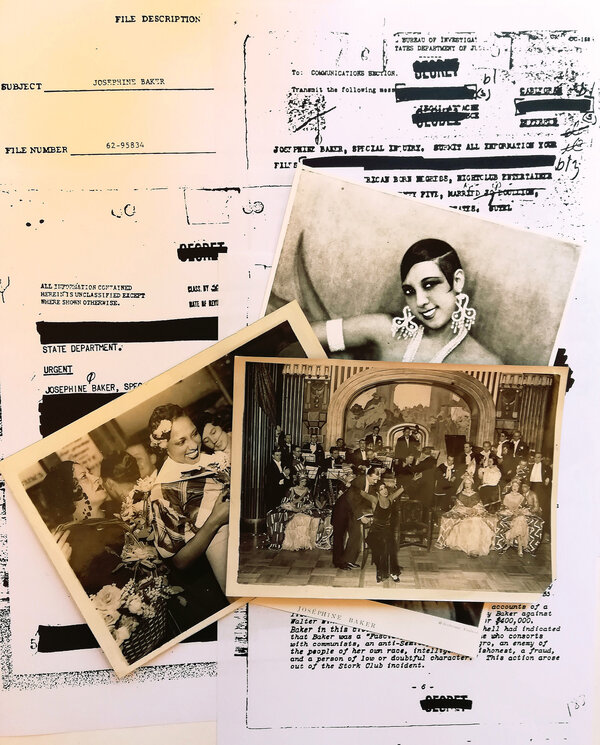 Blick in die Sammlung Josephine Baker im Deutschen Tanzarchiv Köln