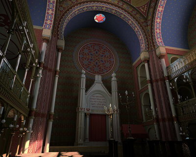 Synagoge Köln Glockengasse, Digitale Rekonstruktion