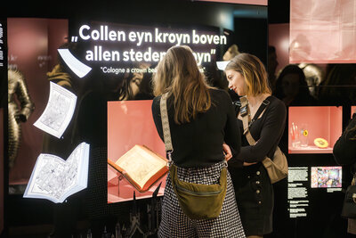 Blick in die Ausstellung