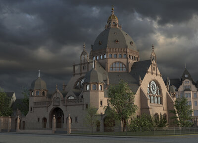 Synagoge Dortmund, Digitale Rekonstruktion