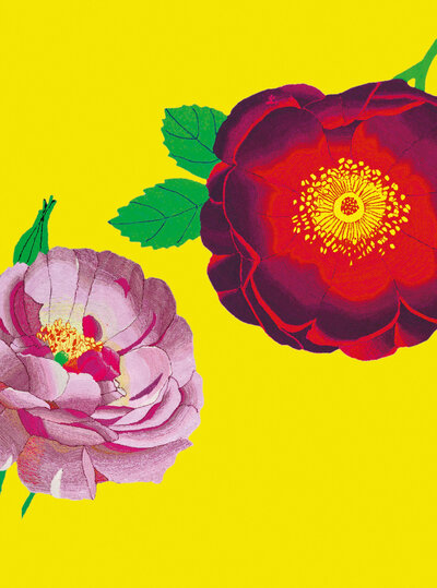 Susanna Taras, Two roses from "pensées d'amour", 2012