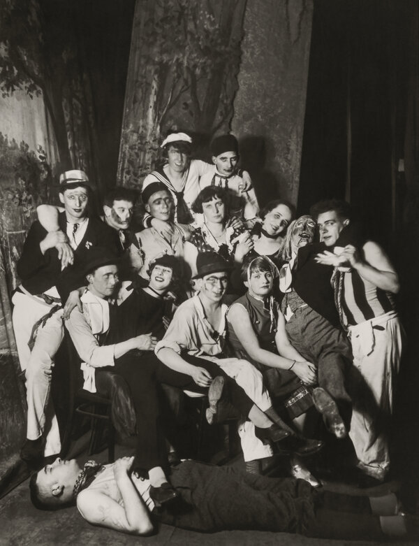 August Sander, Künstlerfest »Em dekke Tommes« in Köln, 1929