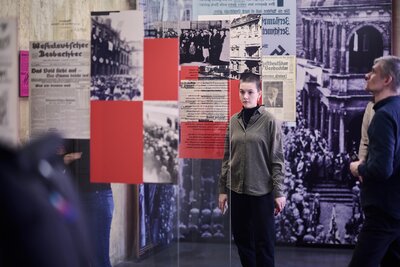 Blick in die Dauerausstellung: Köln im Nationalsozialismus