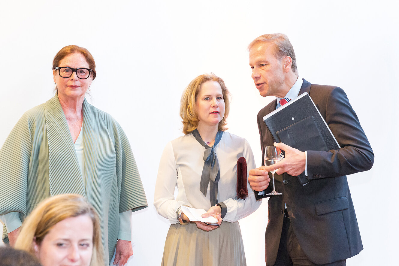 Portrait of Mayen Beckmann, Chairwoman of the Society for Modern Art at Museum Ludwig