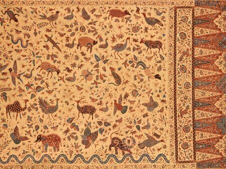 Sarong, Lasem, Java (Nordküste), Indonesien, Südostasien, um 1880