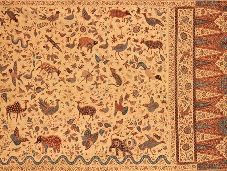 Sarong, Lasem, Java (Nordküste), Indonesien, Südostasien, um 1880