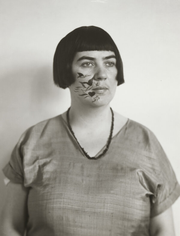 Portrait of Marta Hegemann by August Sander