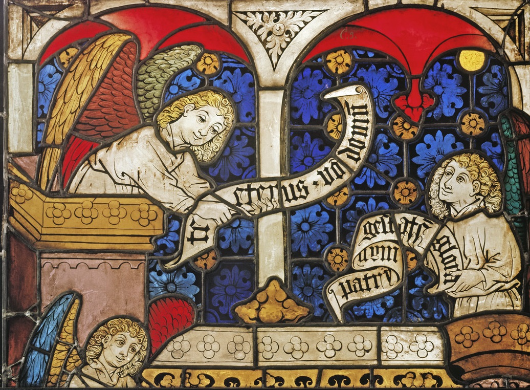 Zehngebotefenster (Detail)