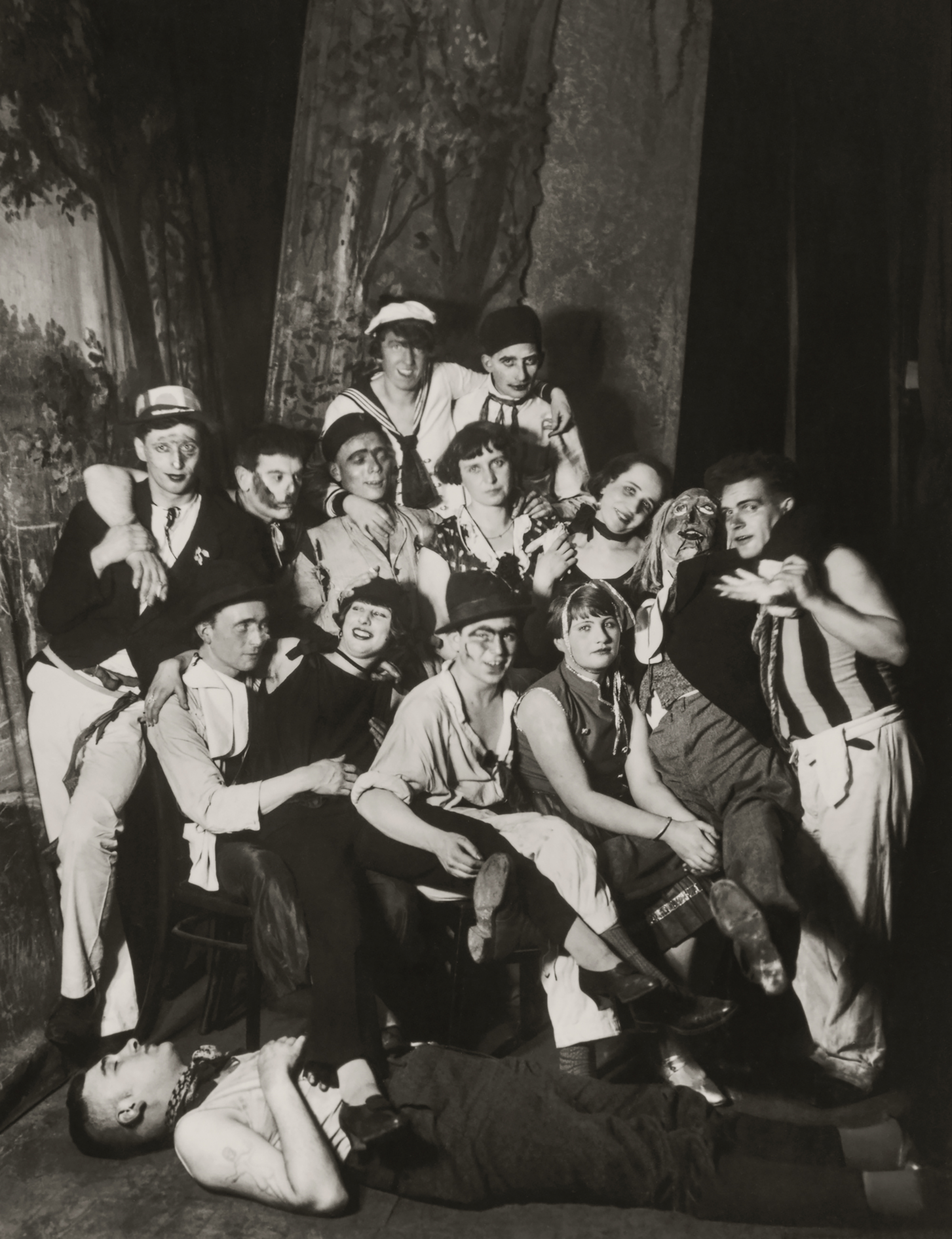 August Sander, Künstlerfest »Em dekke Tommes« in Köln, 1929
