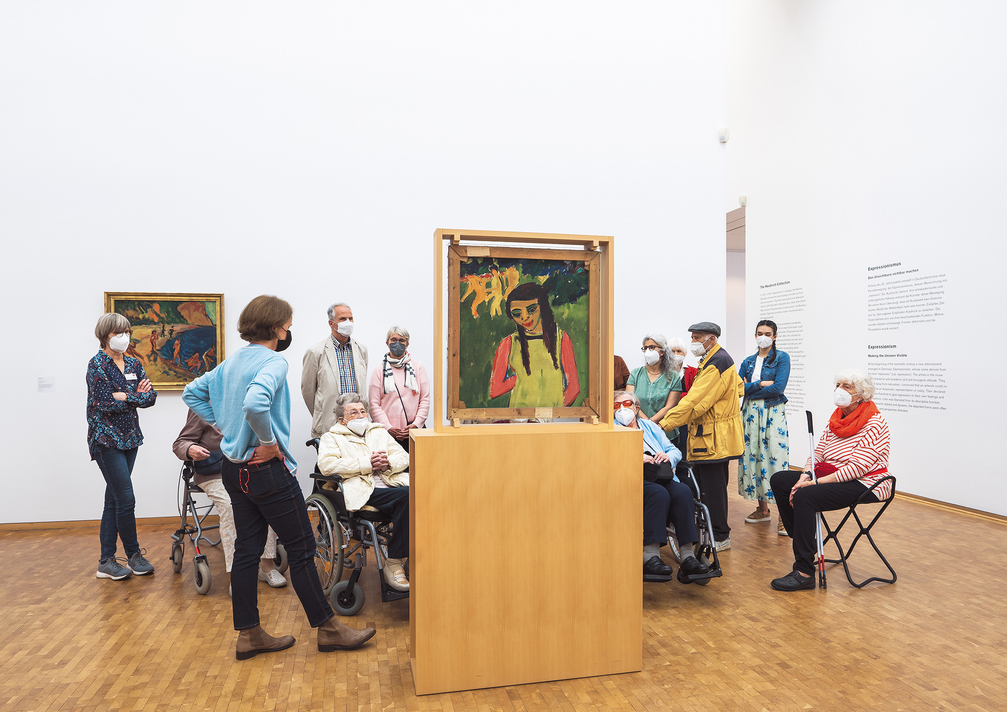 Management of the Museumsdienst Köln for visually impaired persons at the Museum Ludwig